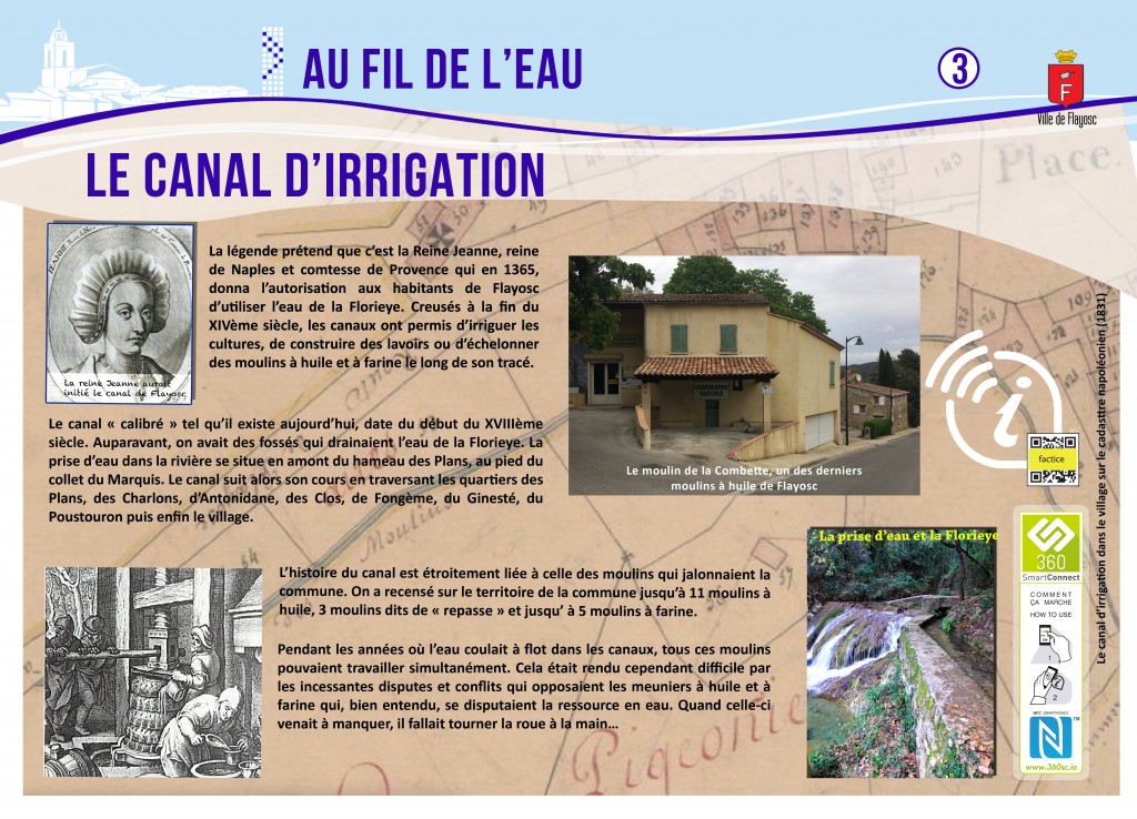 3 Le canal d'irrigation